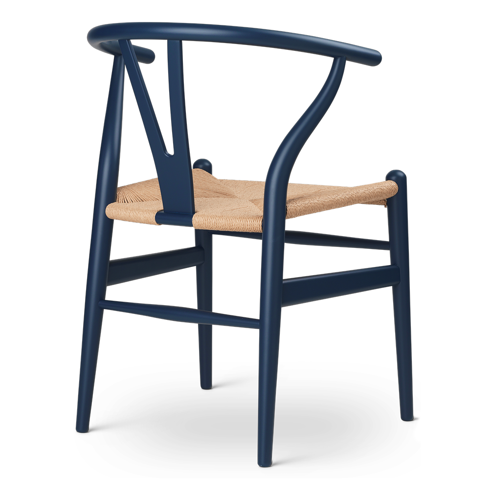 CH24 SOFT Wishbone Chair soft blue Authorized Dealer for Carl Hansen Son