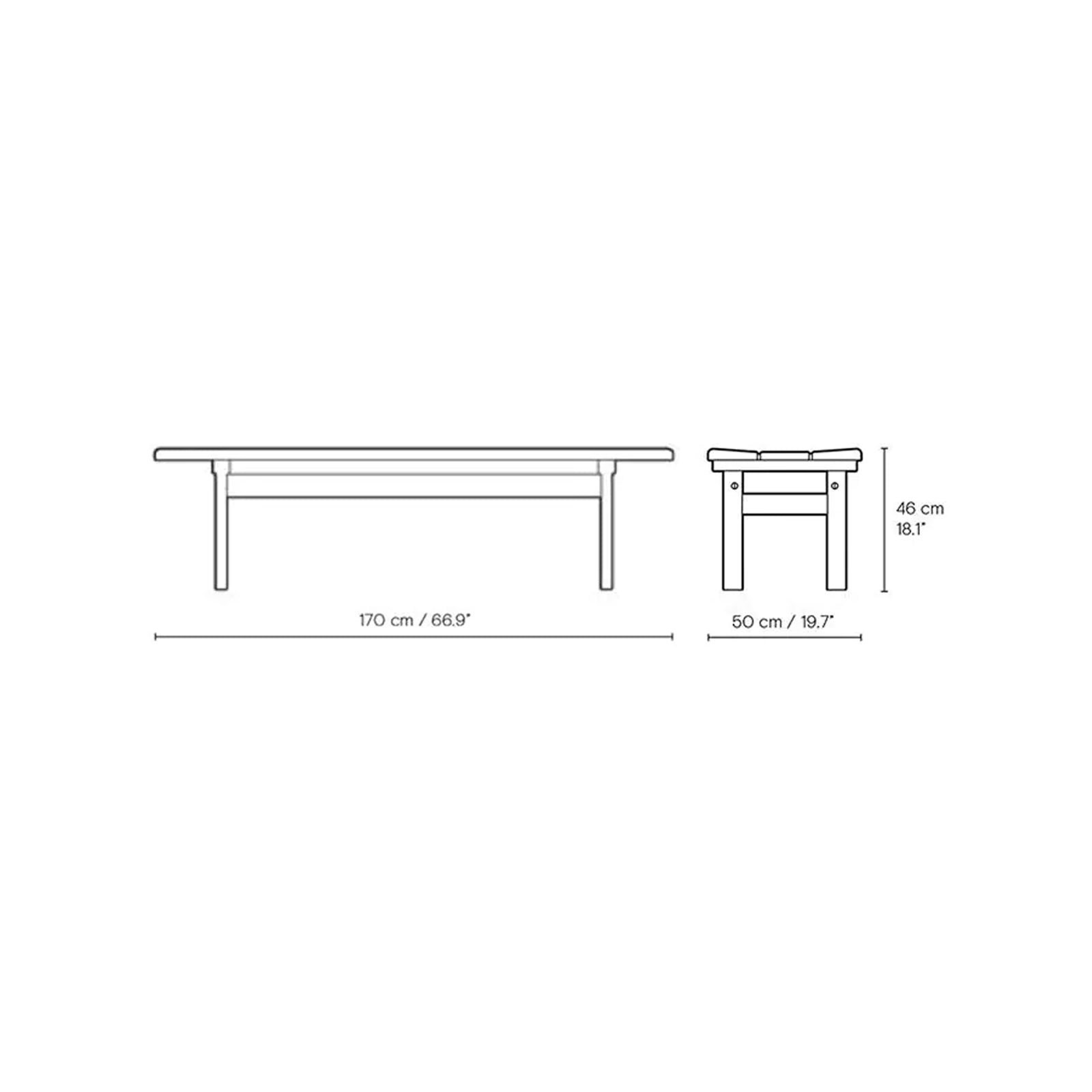 Carl Hansen & Son - BM0700 Asserbo Bench - Bench 