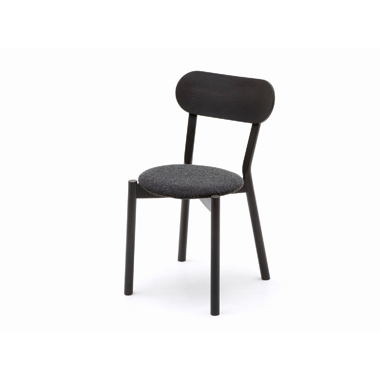 Karimoku New Standard - CASTOR CHAIR PLUS PAD black - Dining Chair 