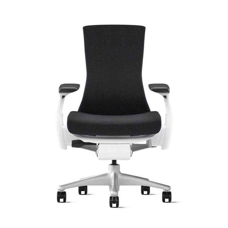 READY TO GO - READY TO GO | Embody Chair White in Black Balance Fabric - Task Chair 