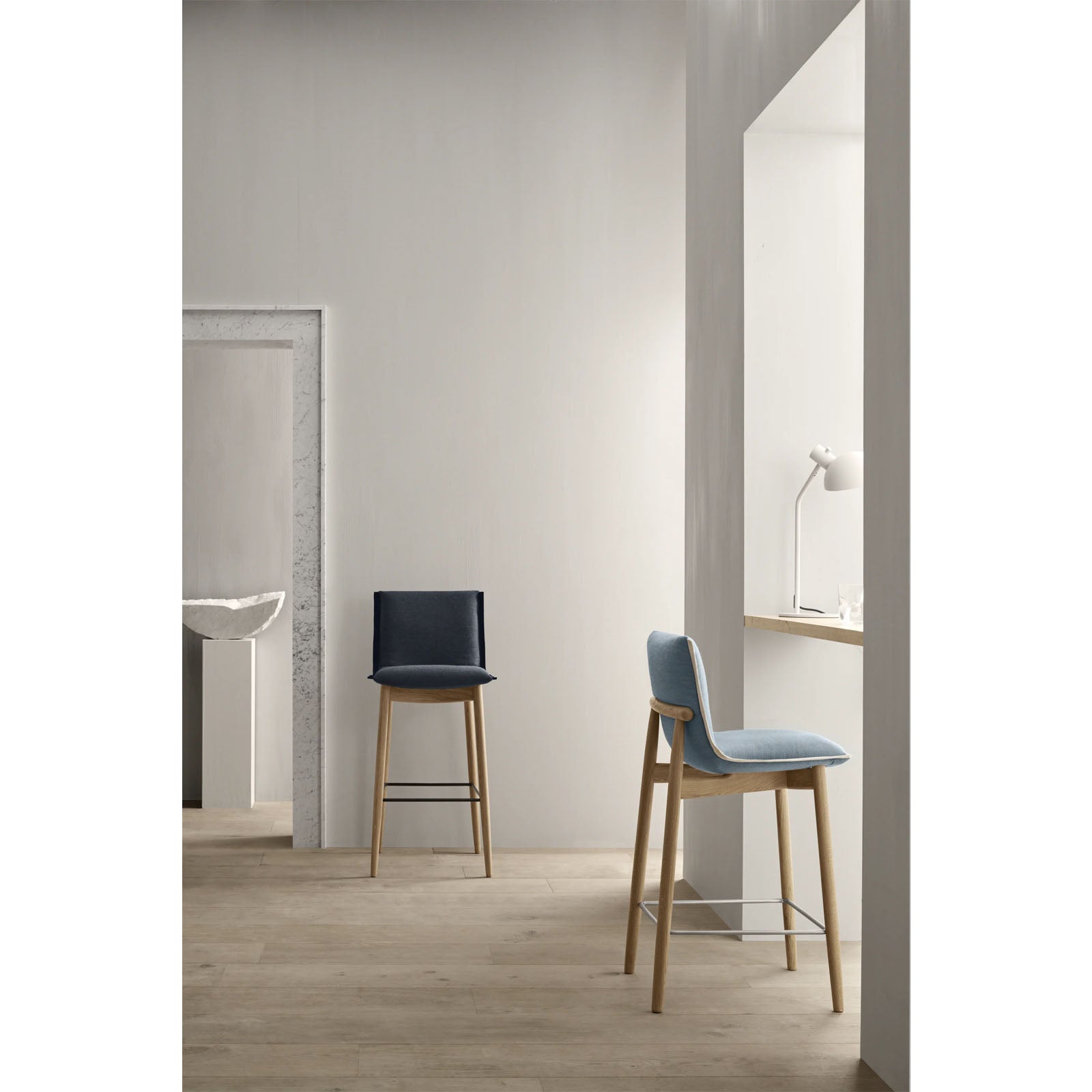 Carl Hansen & Son - E006 Embrace Bar Stool High - Stool 
