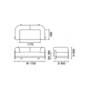 Karimoku New Standard - ELEPHANT SOFA 2-SEATER - Sofa 