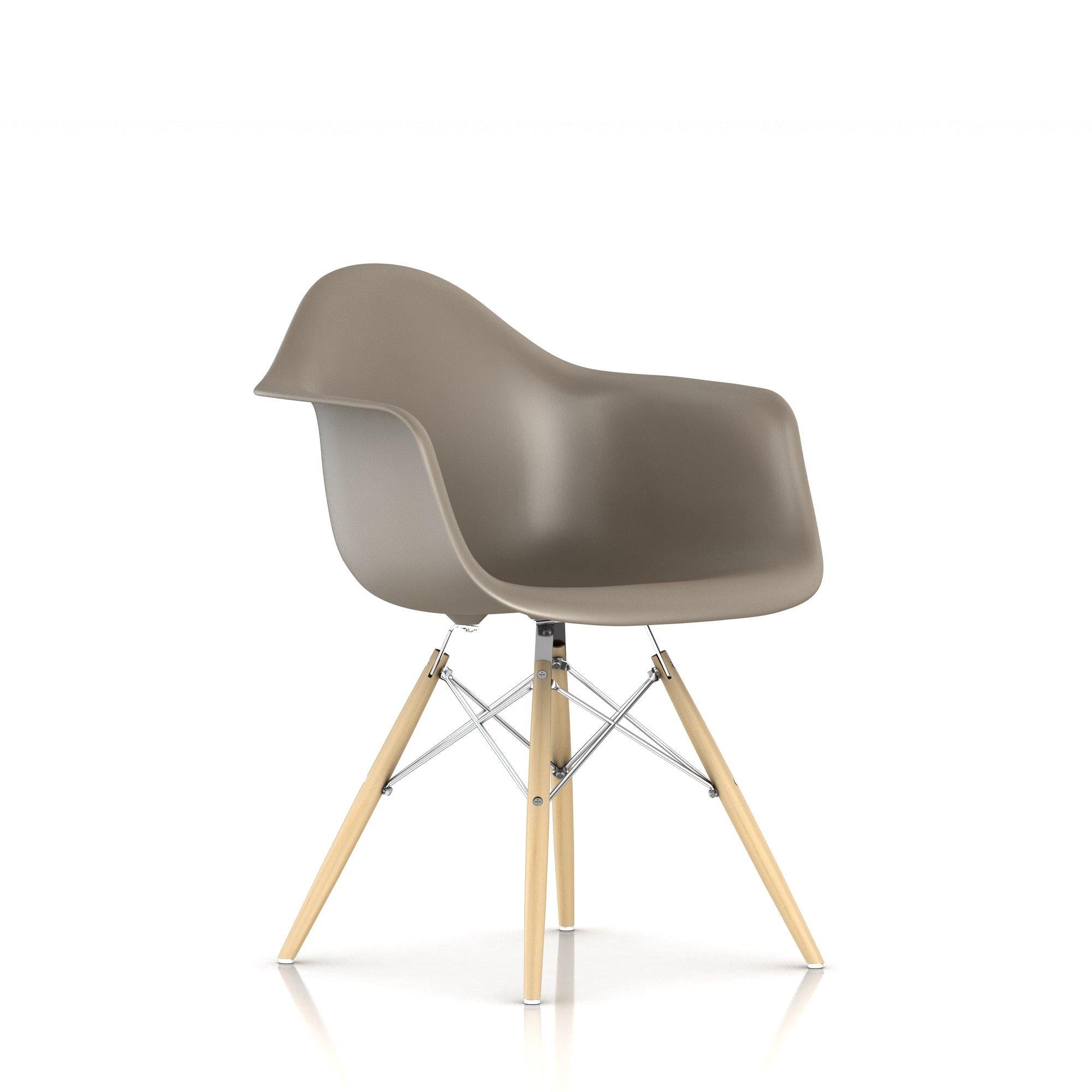 Herman Miller - Eames Molded Plastic Armchair Dowel Base - Dining Chair 
