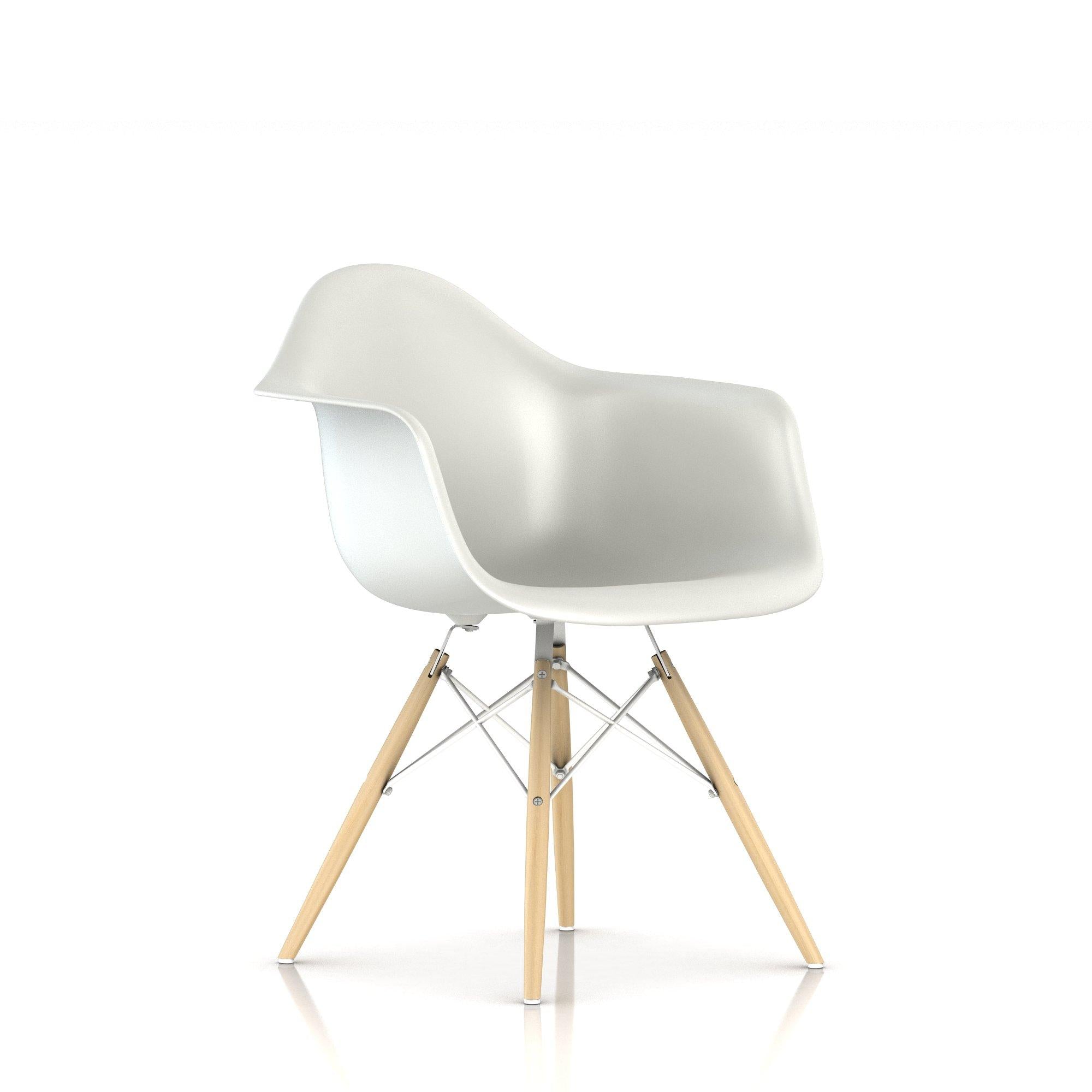 Herman Miller - Eames Molded Plastic Armchair Dowel Base - Dining Chair 