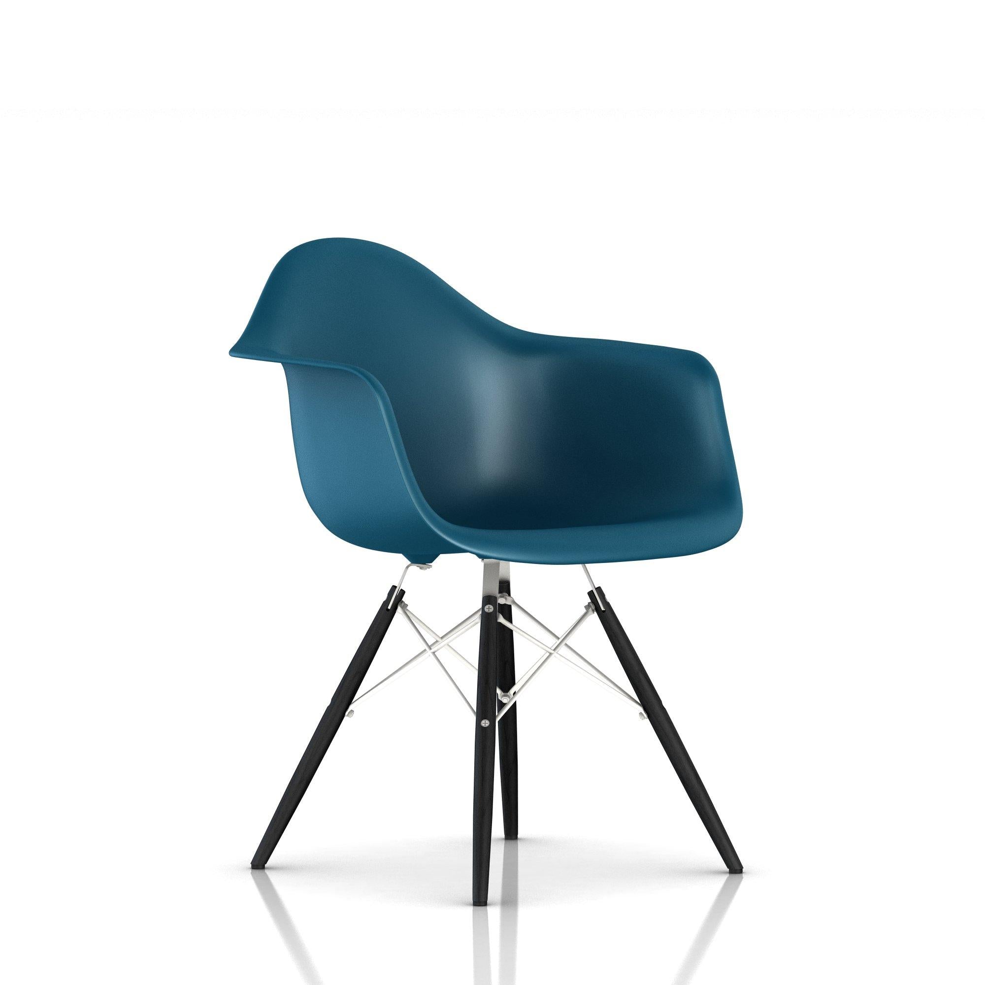 Herman Miller - Eames Molded Plastic Armchair Dowel Base - Dining Chair 