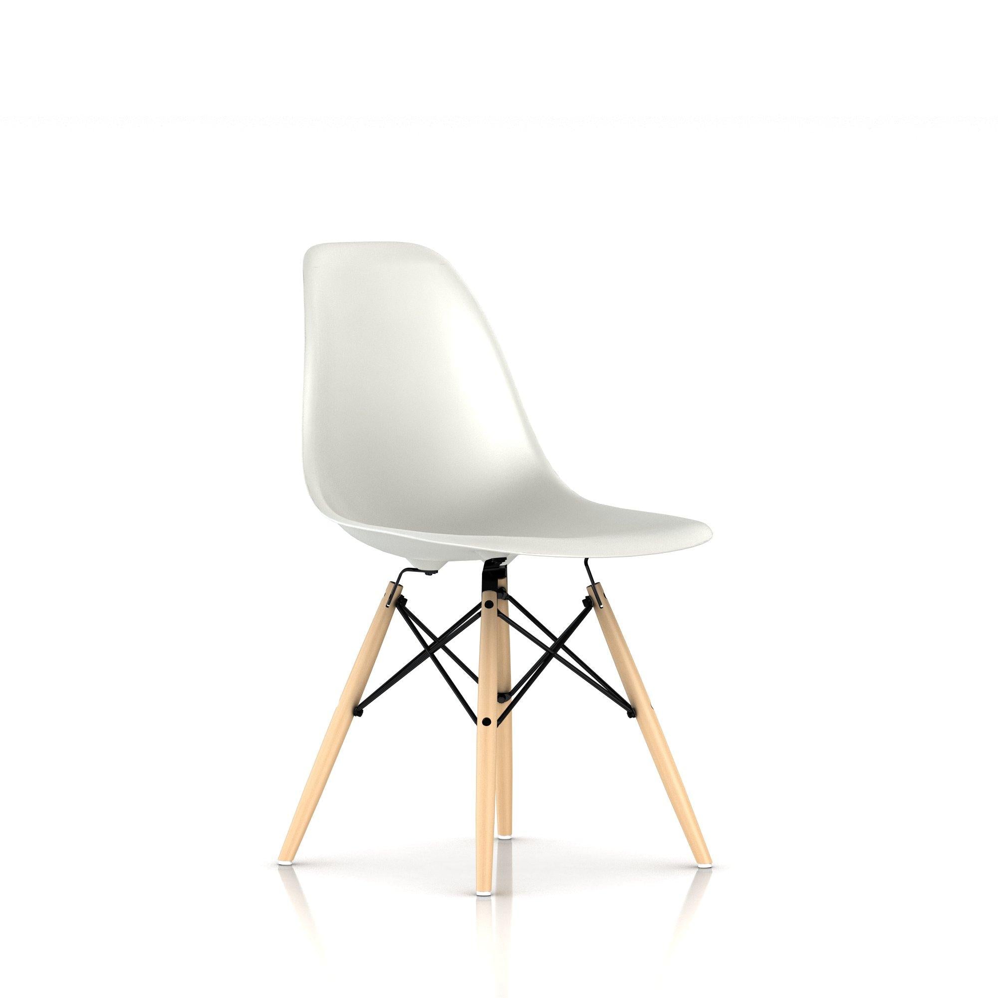 Herman Miller - Eames Molded Plastic Side Chair Dowel Base - Dining Chair 