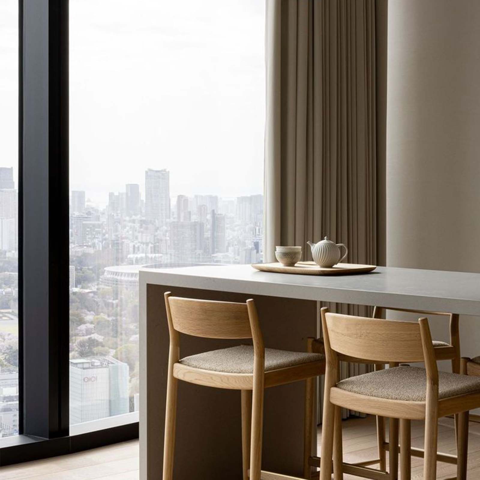 Karimoku Case Study - KCS Bar Stool N-BS01 High - Stool 