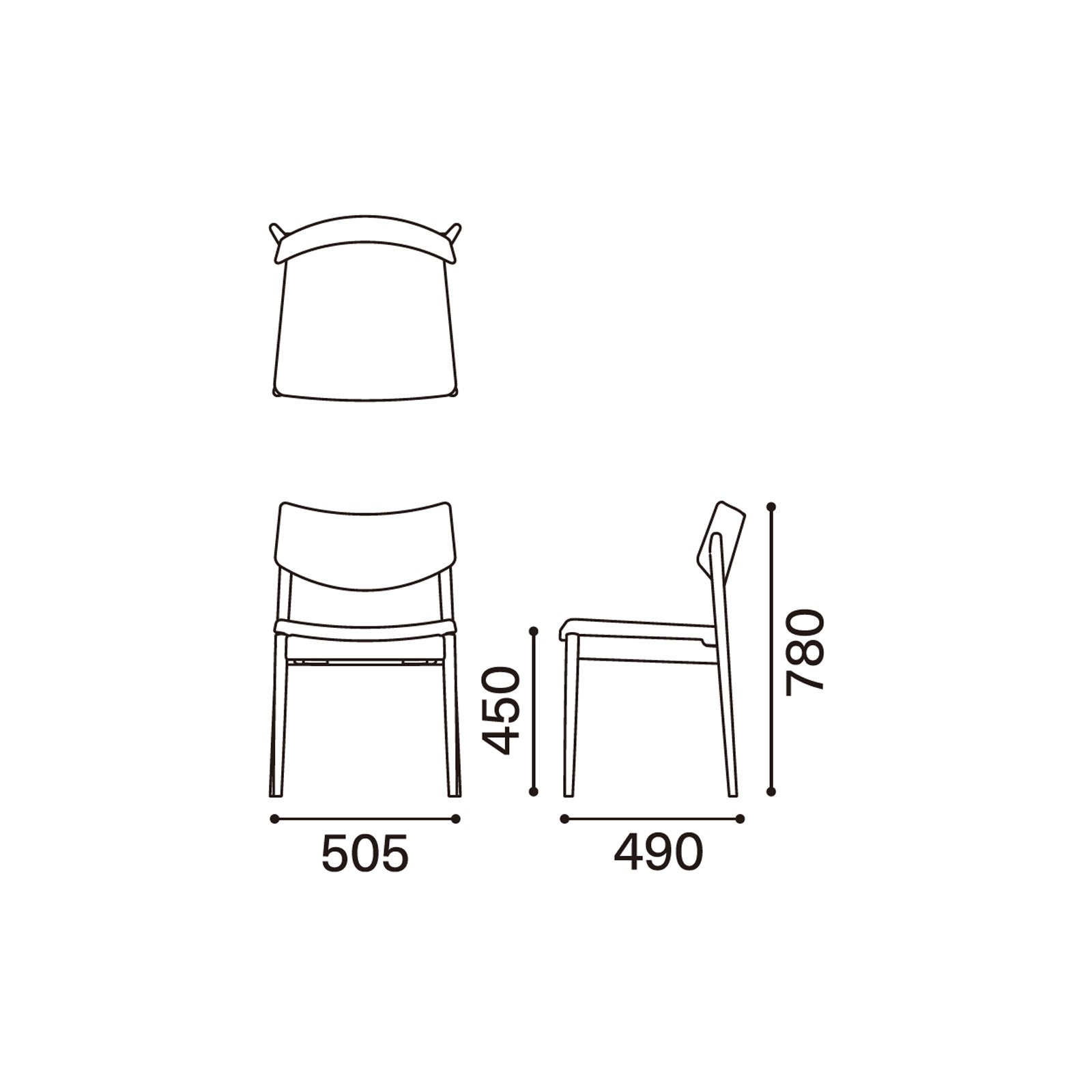 Karimoku Case Study - KCS Dining Chair A-DC03 - Dining Chair 