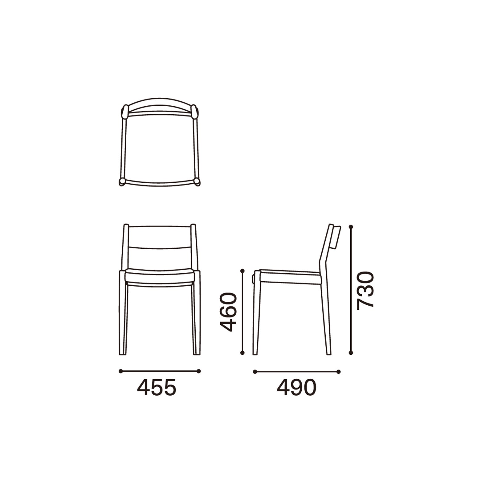 Karimoku Case Study - KCS Dining Chair N-DC03 - Dining Chair 