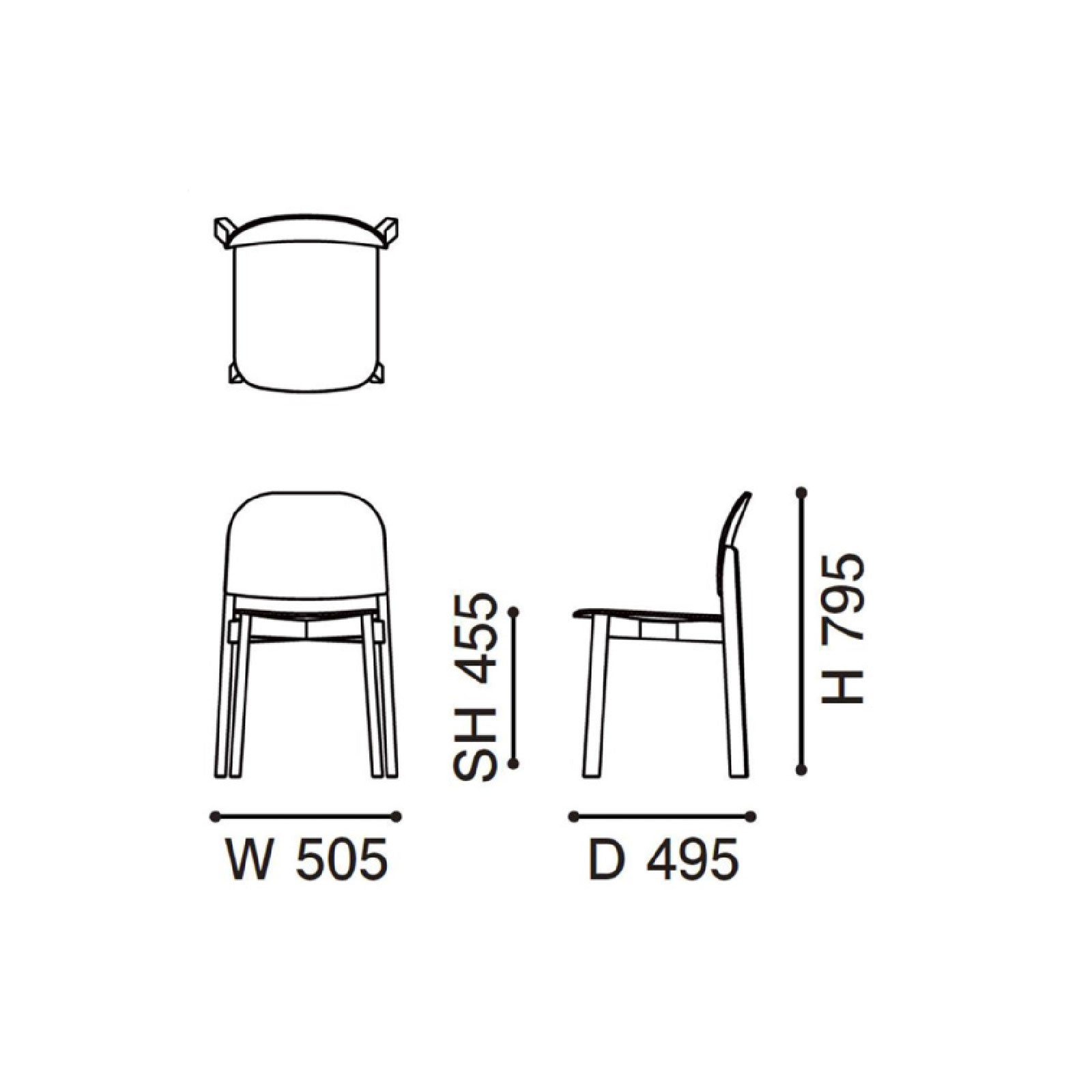 Karimoku New Standard - POLAR CHAIR - Dining Chair 