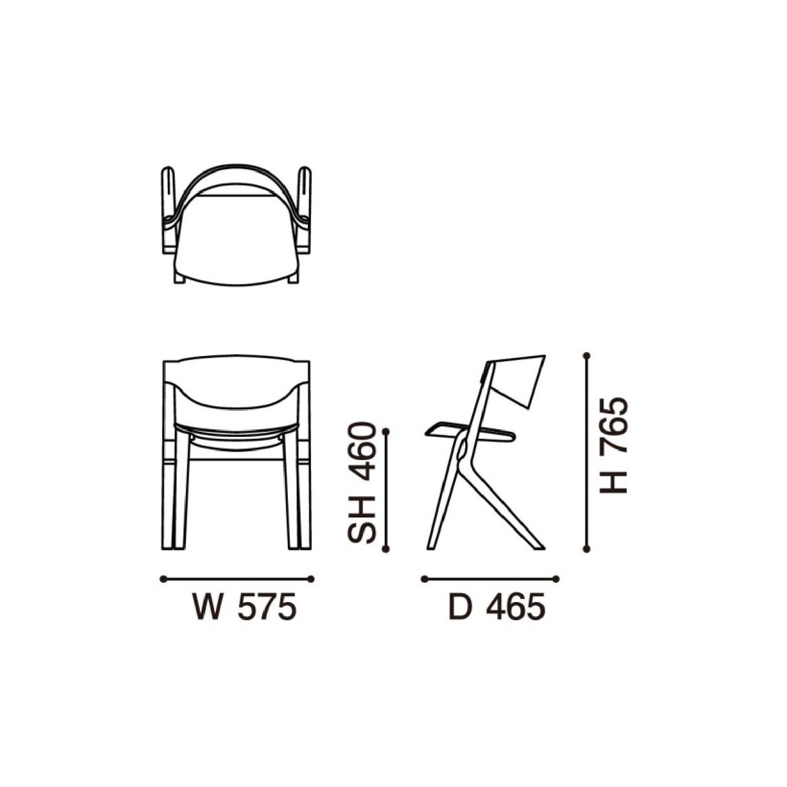 Karimoku New Standard - SCOUT CHAIR oak - Dining Chair 