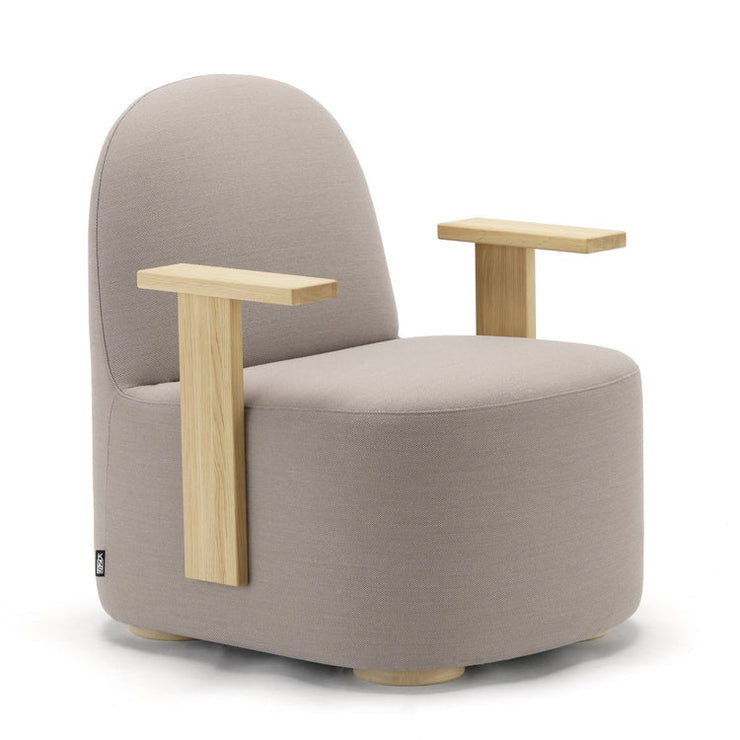 Karimoku New Standard - POLAR Lounge Chair Small with Arms - Armchair 