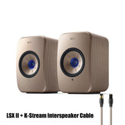 KEF LSX II + KEF K-Stream Interspeaker Cable BUNDLE (香港行貨)