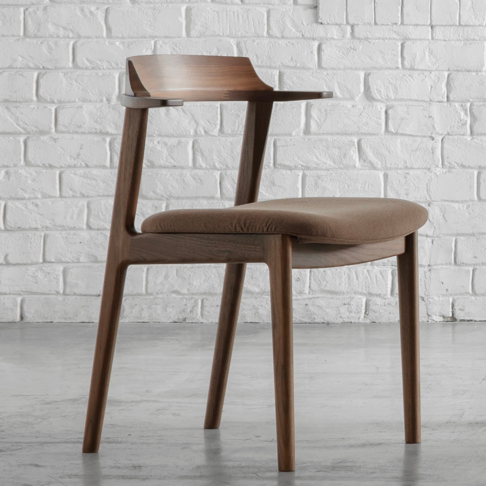 Nagano Interior - REAL arm chair DC355-1W - Dining Chair 