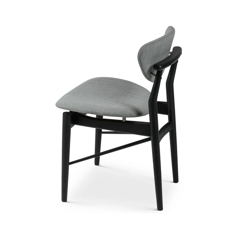 House of Finn Juhl - 108 Chair Oak in Black Painted Oak Wood - Dining Chair 