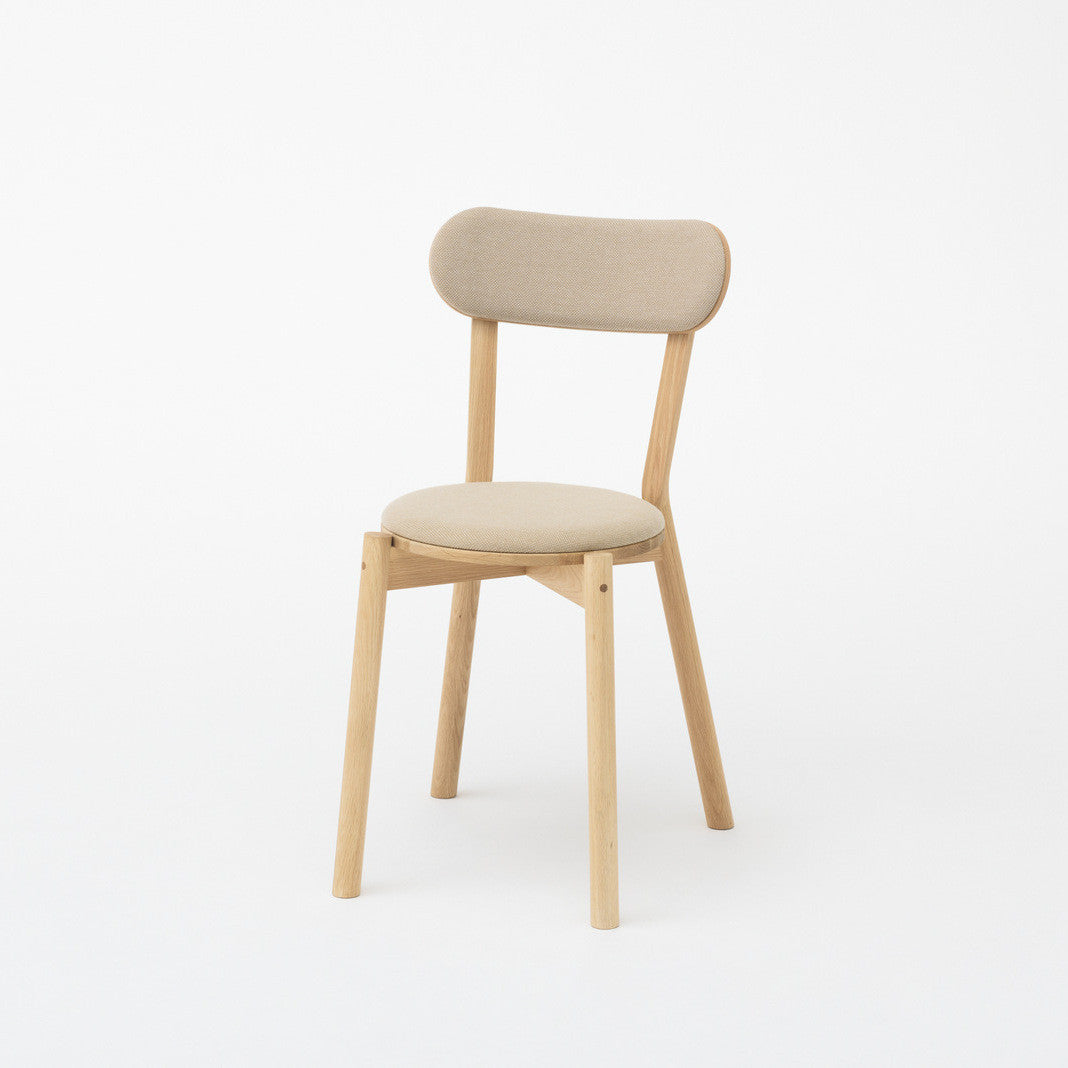 Karimoku New Standard - CASTOR CHAIR PAD oak - Dining Chair 