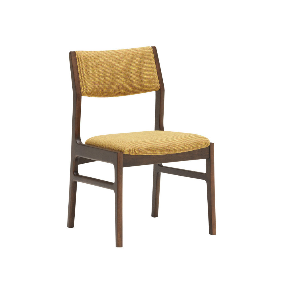 Karimoku60 - armless dining chair mustard yellow - Dining Chair 