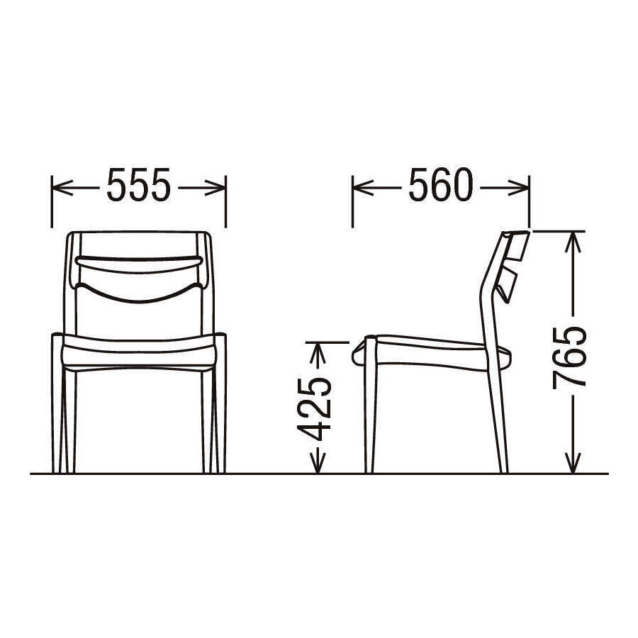 Karimoku - Karimoku CU71 Dining Chair - Dining Chair 