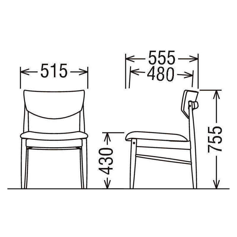 Karimoku - Karimoku CW75 Dining Chair - Dining Chair 
