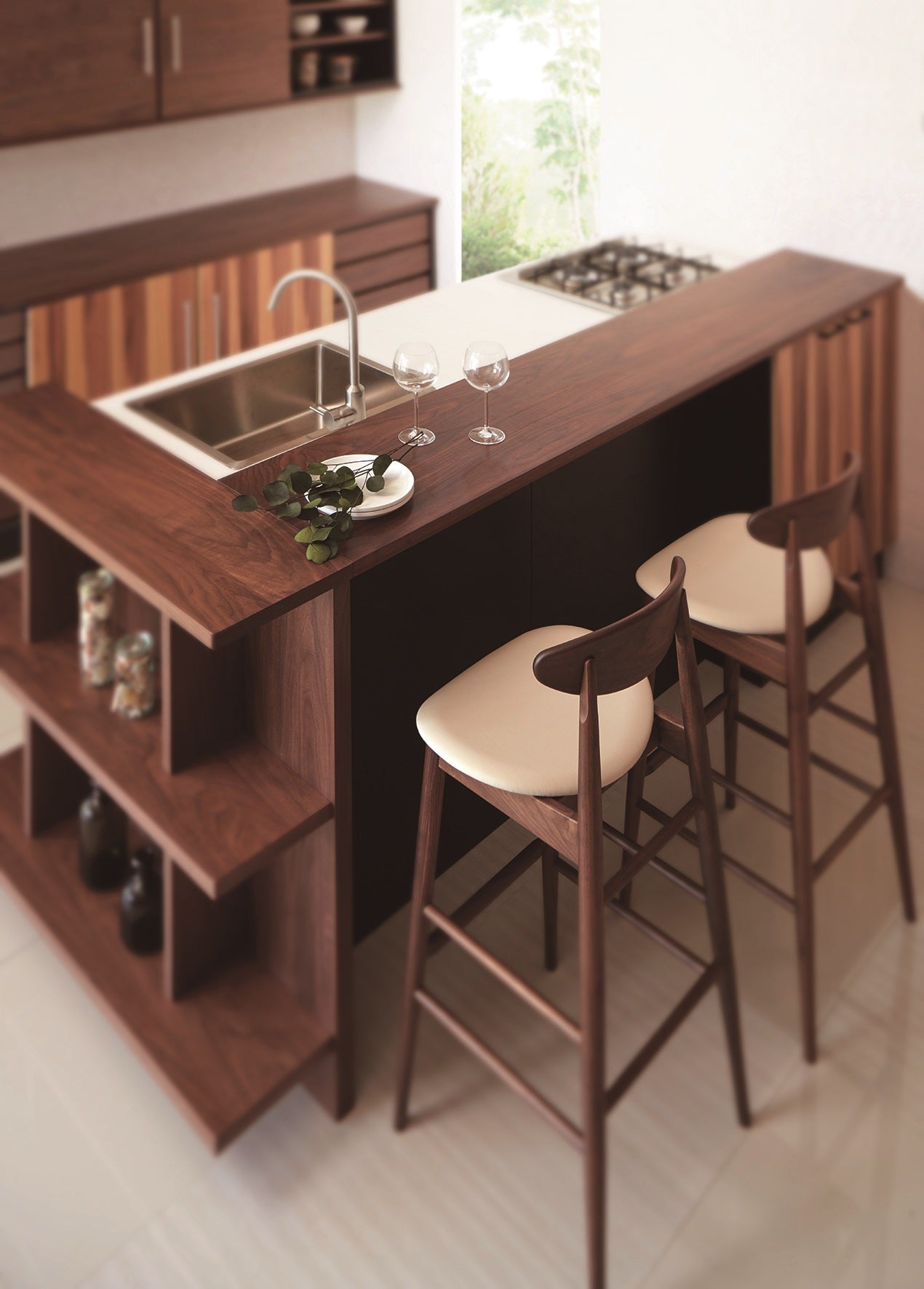 Kashiwa - SELECTION Counter Chair - Stool 