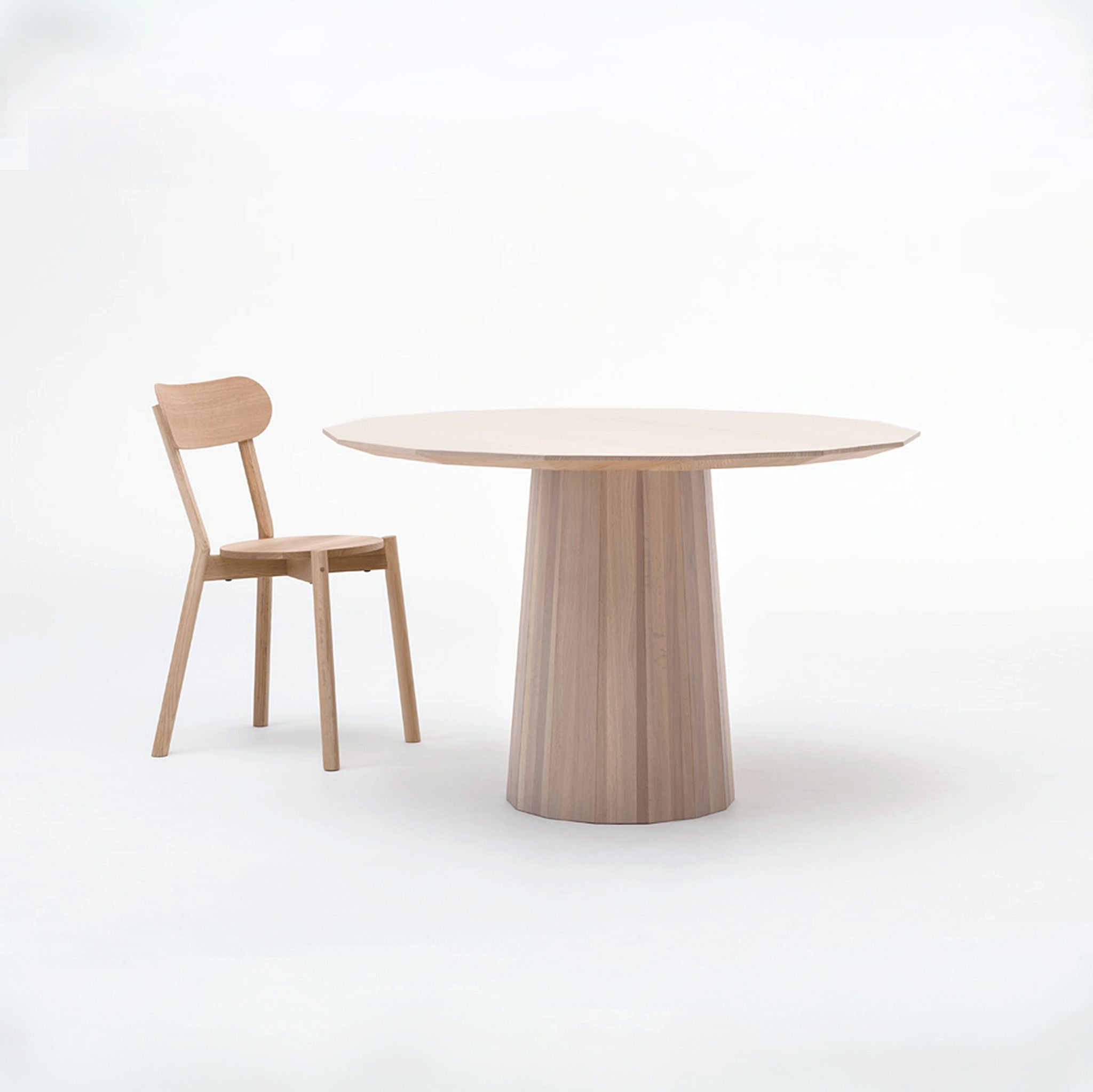 Karimoku New Standard - COLOR WOOD DINING chestnut - Dining Table 