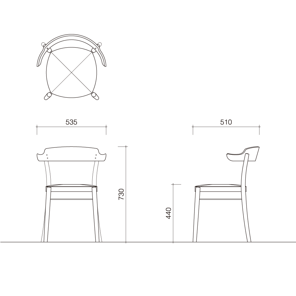 Takumi Kohgei - FAWN Dining Chair - Dining Chair 