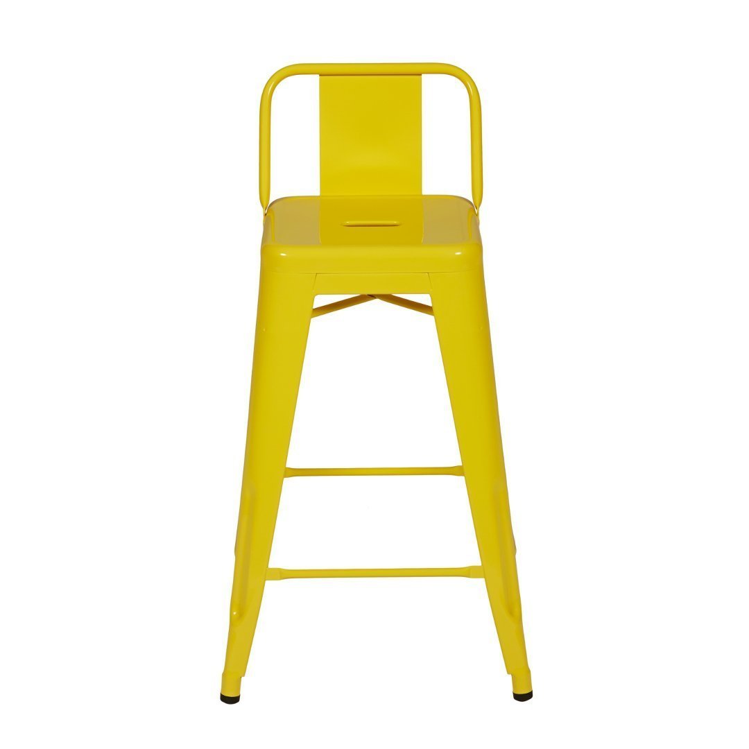 TOLIX - TOLIX Low Backrest Stool steel H - Stool 