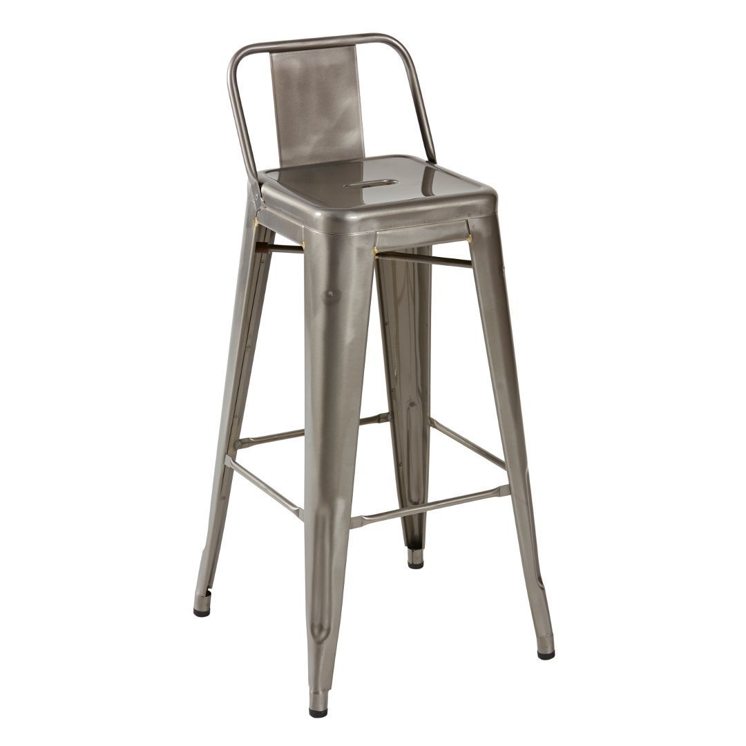 TOLIX - TOLIX Low Backrest Stool steel H - Stool 