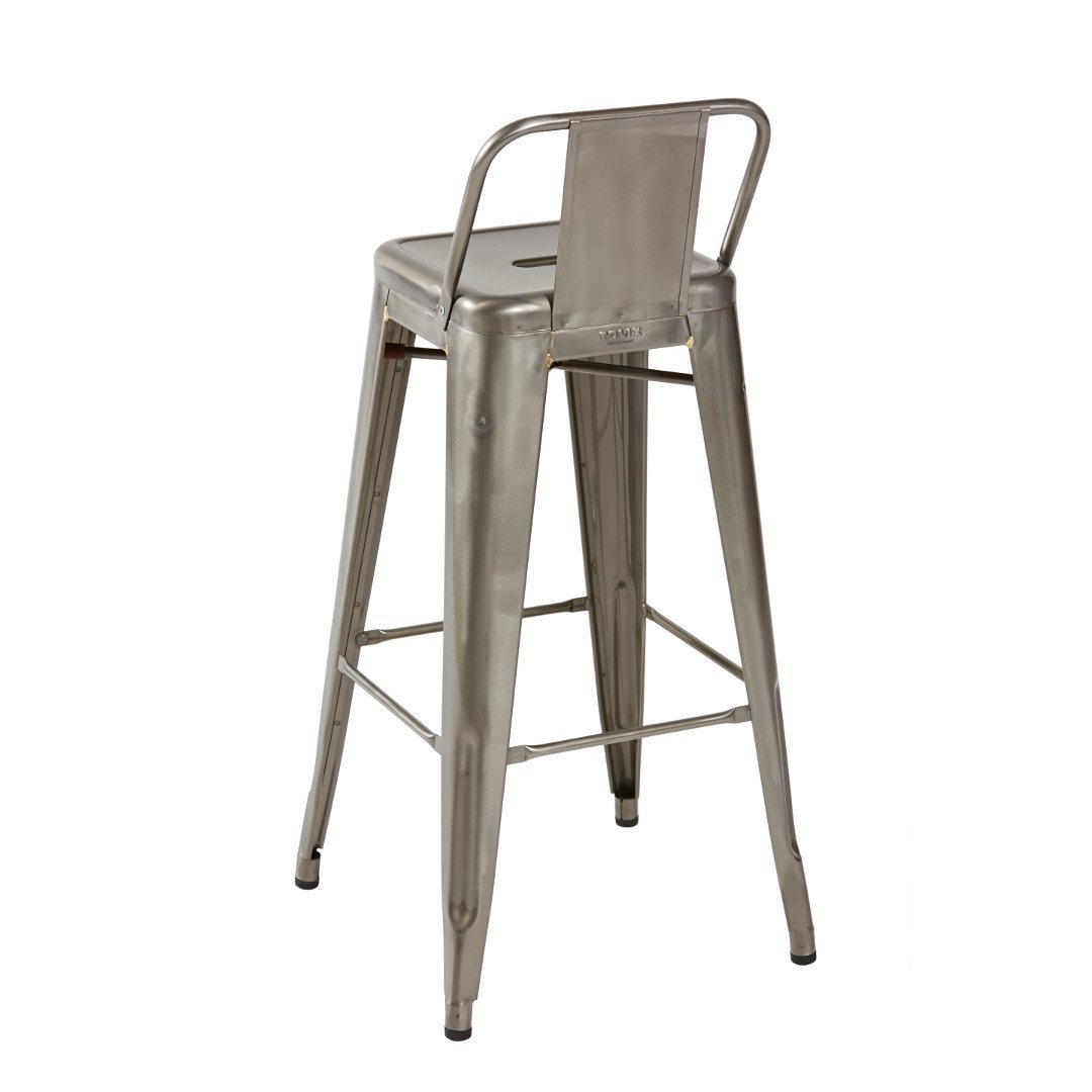 TOLIX - TOLIX Low Backrest Stool steel H - Stool 