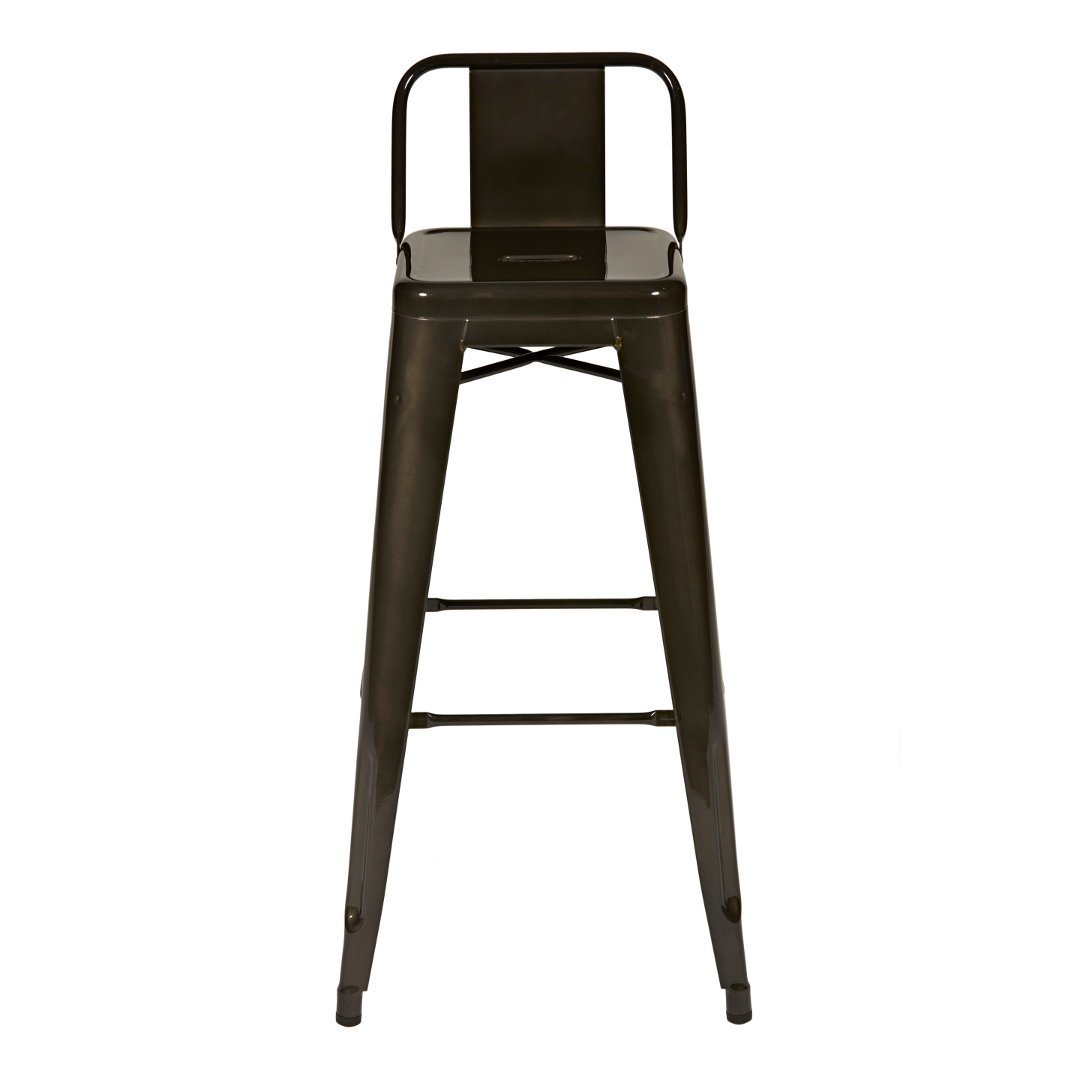 TOLIX - TOLIX Low Backrest Stool steel H - Stool 