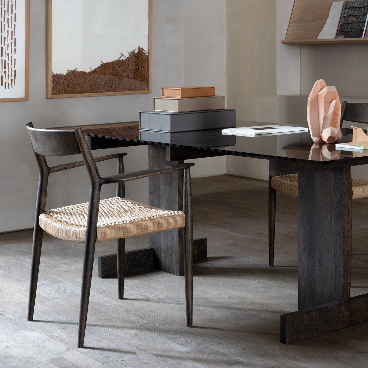 Karimoku Case Study - KCS Dining Armchair N-DC01 - Dining Chair 