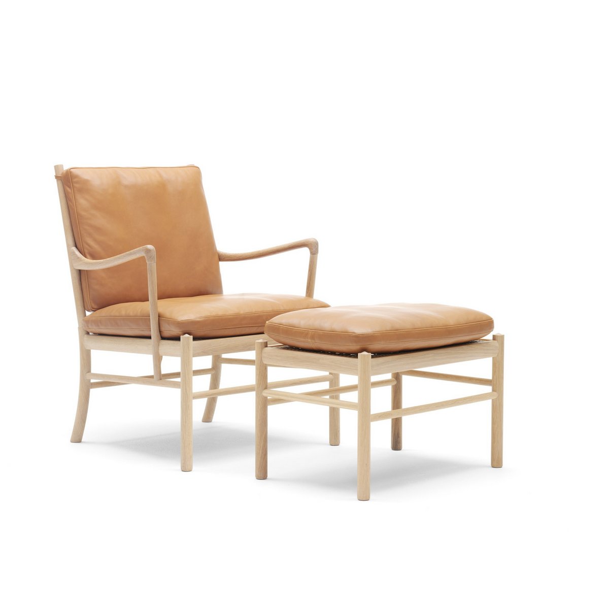 Carl Hansen & Son - OW149F Colonial Footstool - Stool 