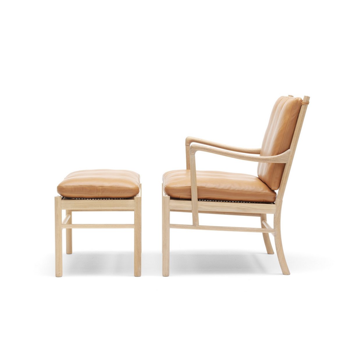 Carl Hansen & Son - OW149F Colonial Footstool - Stool 