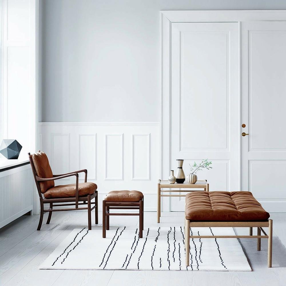 Carl Hansen & Son - OW149F Colonial Footstool - Stool 