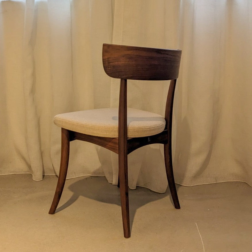 OUT OF STOCK - SECOND LIFE | CRESCENT Chair Walnut - Dining Chair 
