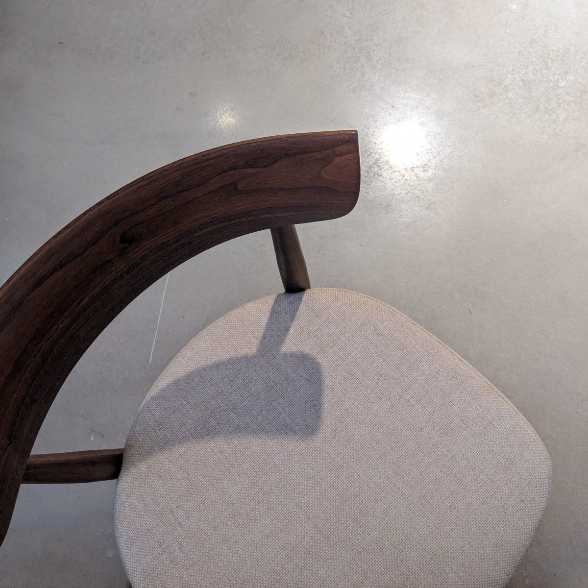 OUT OF STOCK - SECOND LIFE | CRESCENT Chair Walnut - Dining Chair 