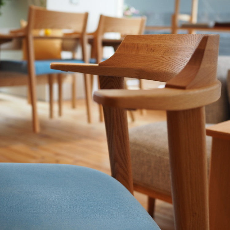 Nagano Interior - REAL arm chair DC355-1W - Dining Chair 