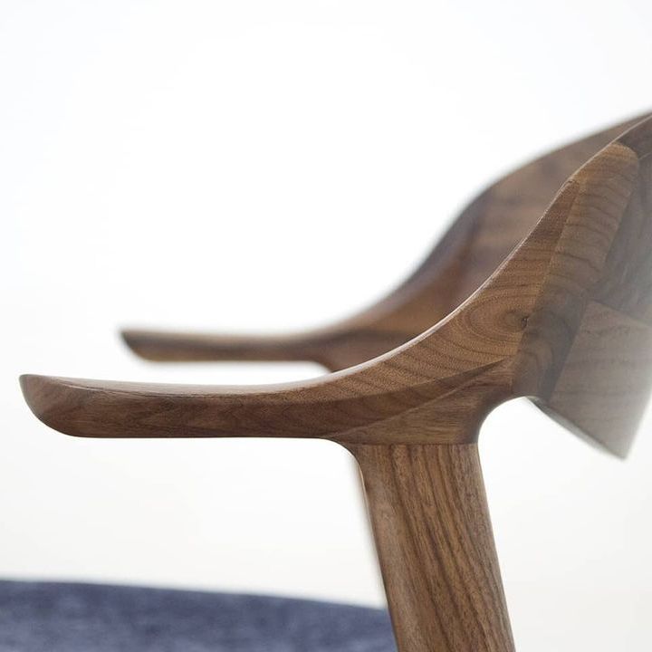 Nagano Interior - REAL arm chair KC354-1W - Dining Chair 