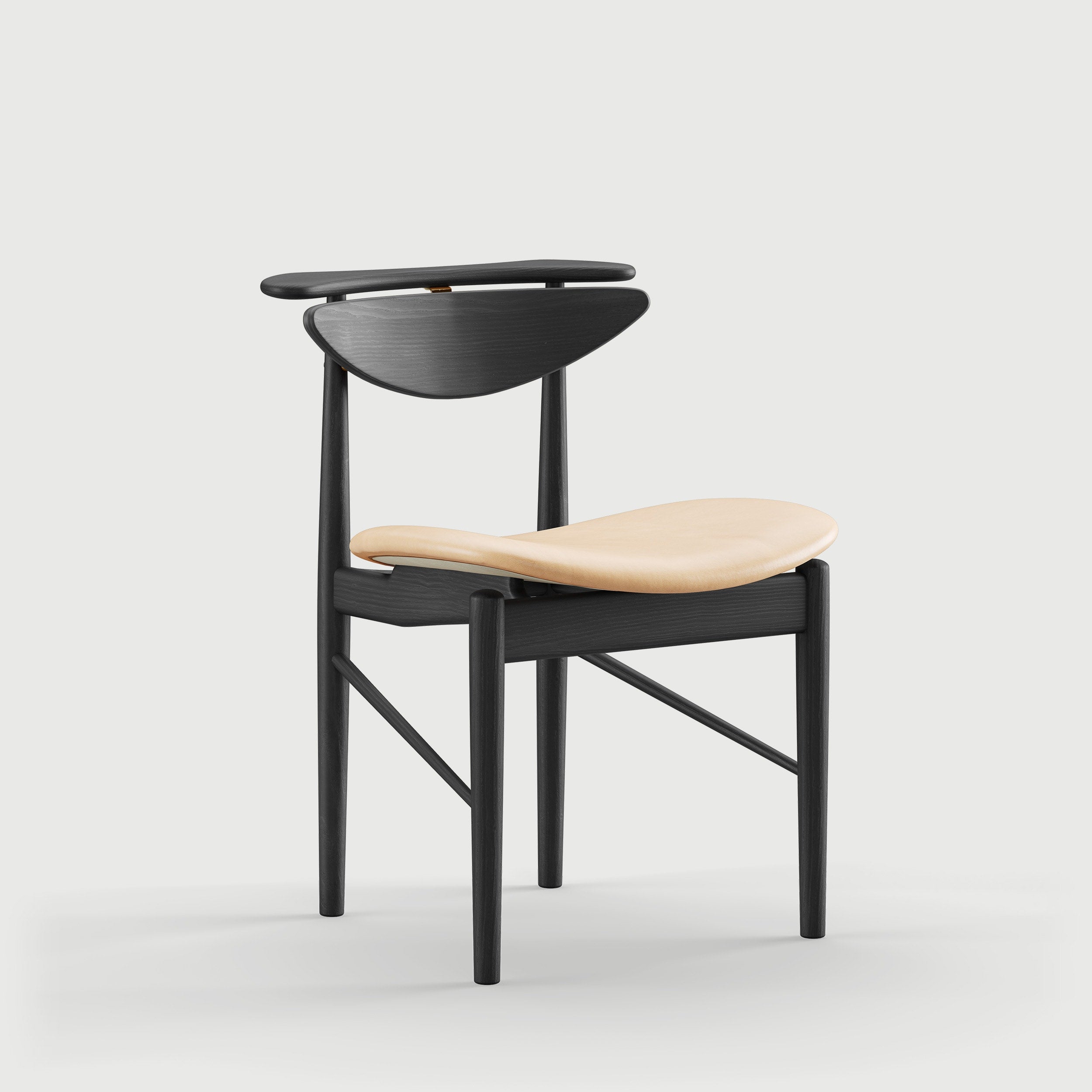 House of Finn Juhl - Reading Chair Black - Dining Chair 