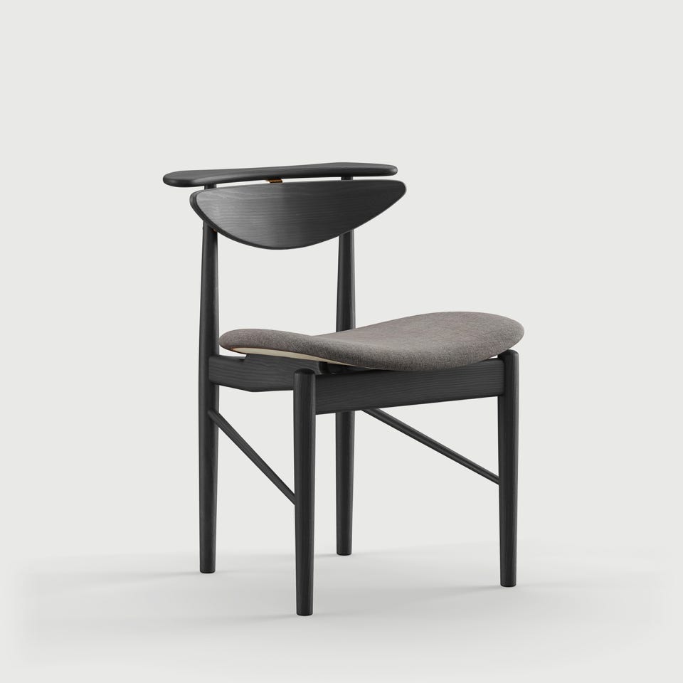 House of Finn Juhl - Reading Chair Black - Dining Chair 