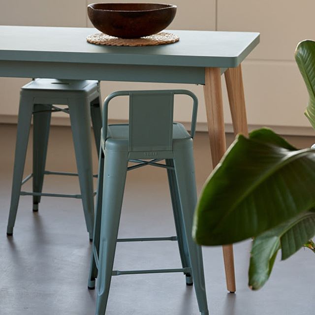 TOLIX - TOLIX Low Backrest Stool steel H - Stool 