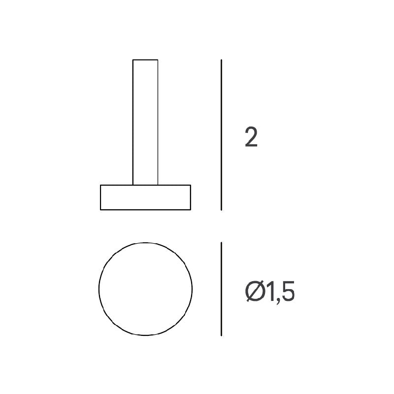 Mobles 114 - TRIA Clac transparent magnet accessory - Accessories 