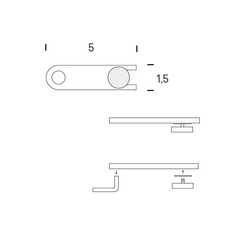 Mobles 114 - TRIA skirting board accessory - Accessories 