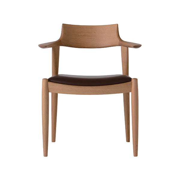 Nissin - White Wood Chair WOC-165 - Dining Chair 