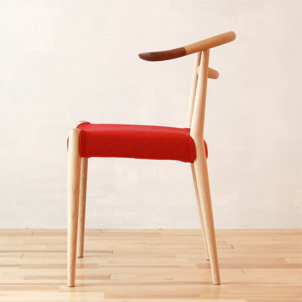 Nissin - White Wood Chair WOC-131 - Dining Chair 
