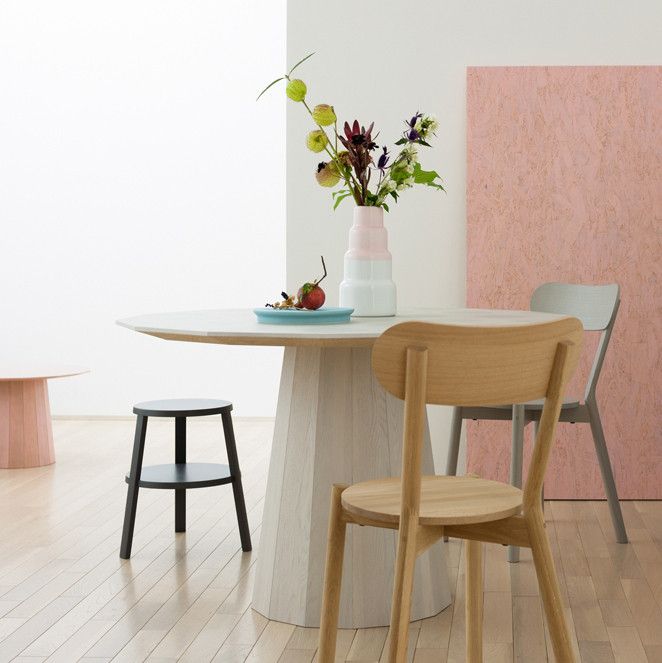 Karimoku New Standard - CASTOR CHAIR grain gray - Dining Chair 