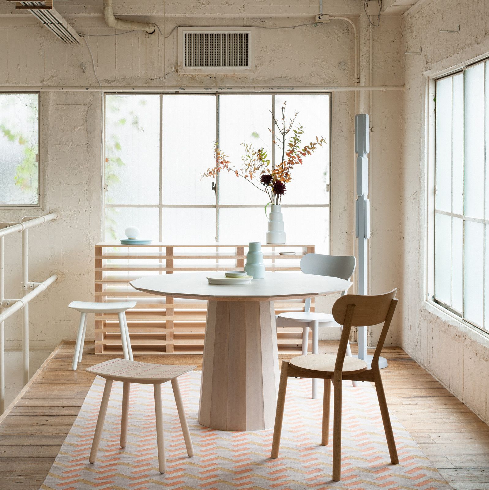 Karimoku New Standard - COLOR WOOD DINING chestnut - Dining Table 