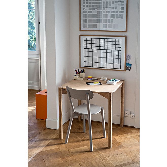 Karimoku New Standard - CASTOR CHAIR grain gray - Dining Chair 